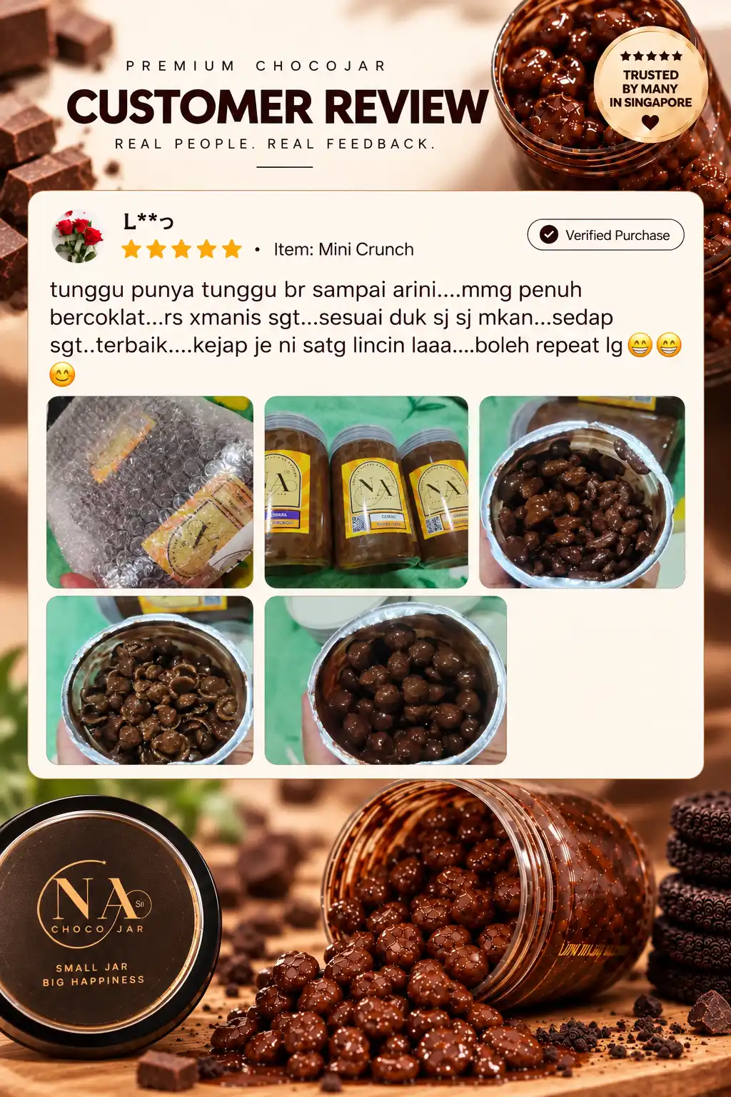 Review pelanggan KokoJar 5