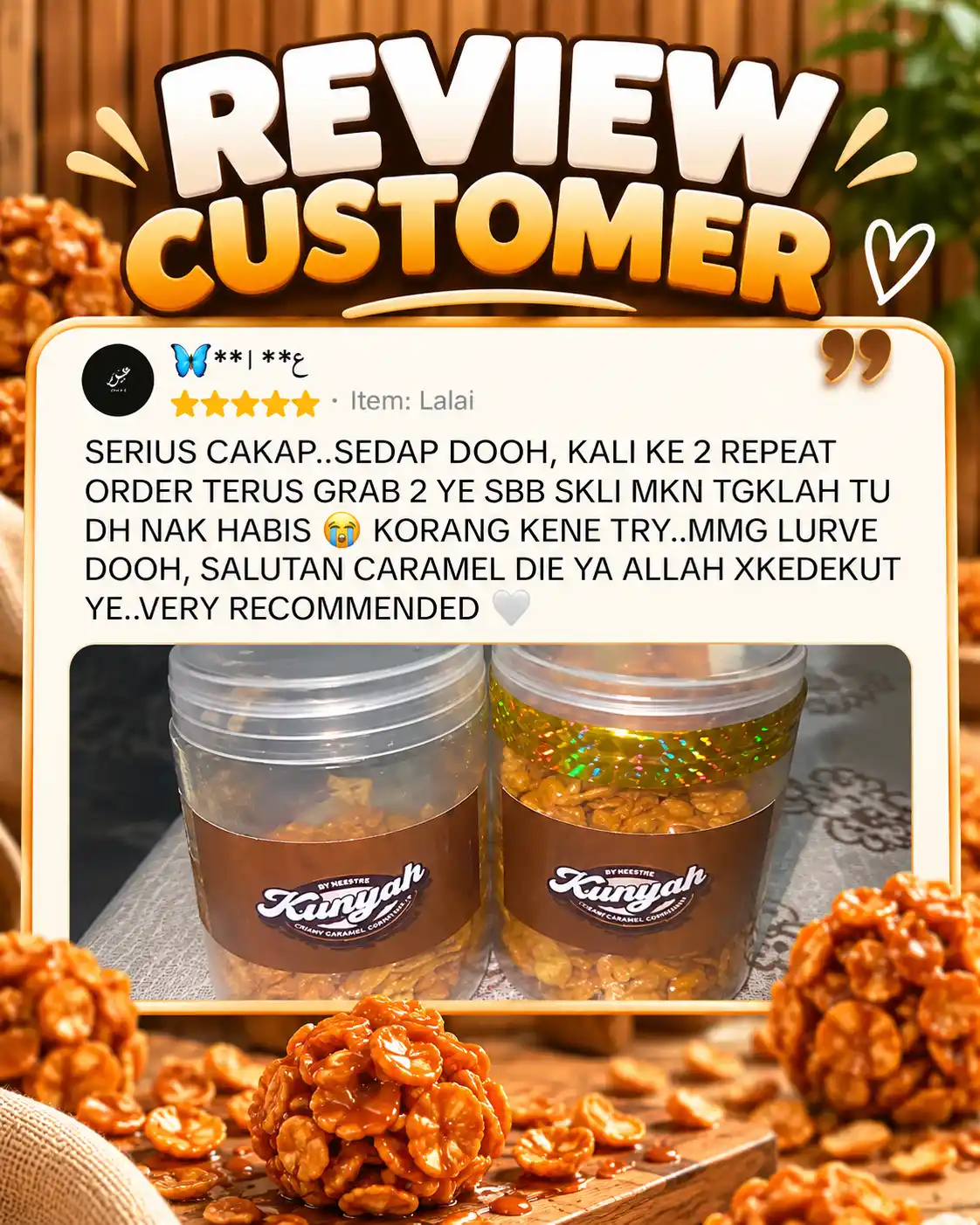 Review pelanggan Kunyah 3