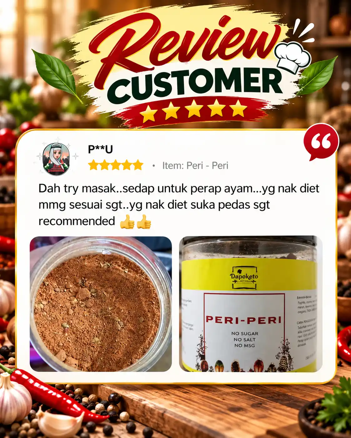 Review pelanggan Dapoketo 2