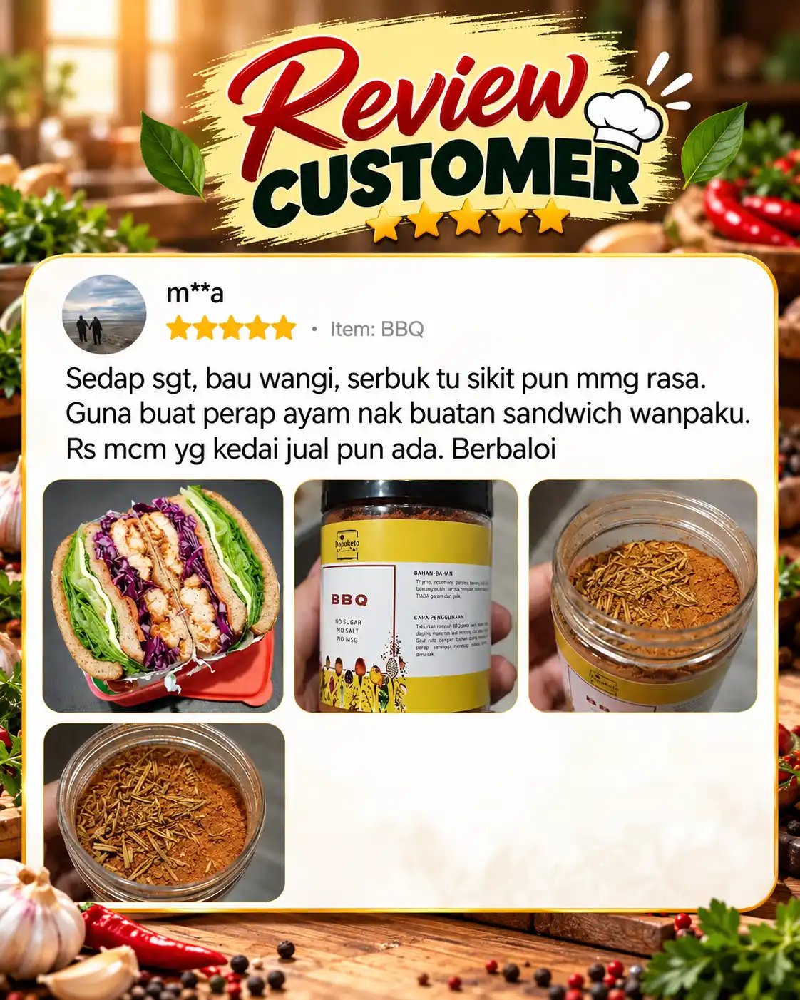 Review pelanggan Dapoketo 4