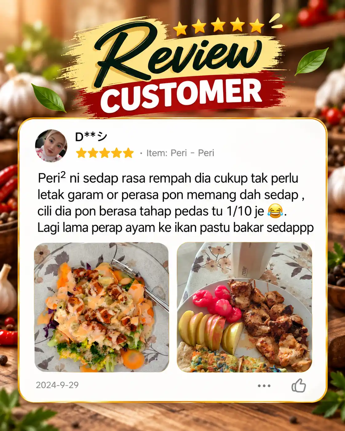 Review pelanggan Dapoketo 6