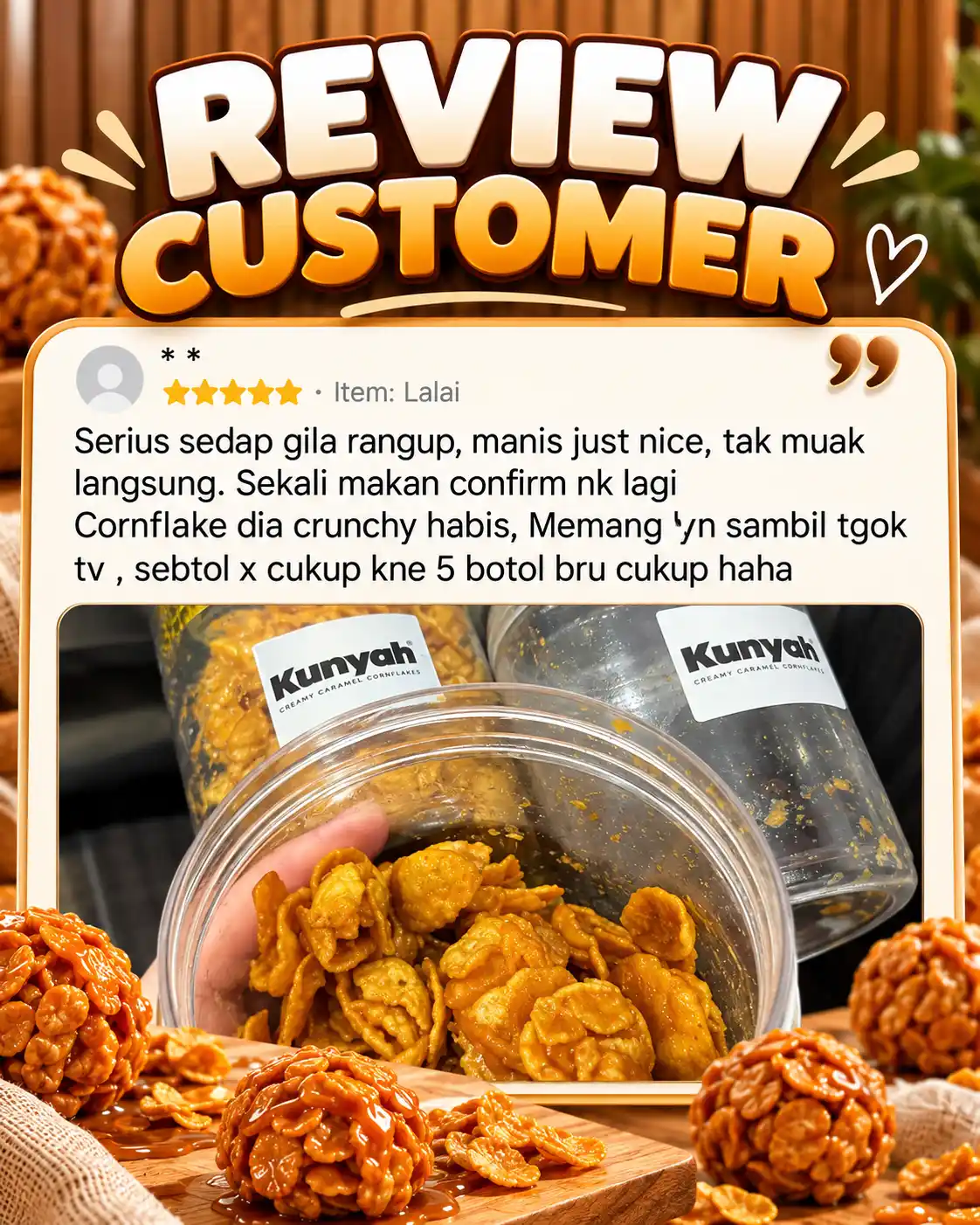 Review pelanggan Kunyah 2
