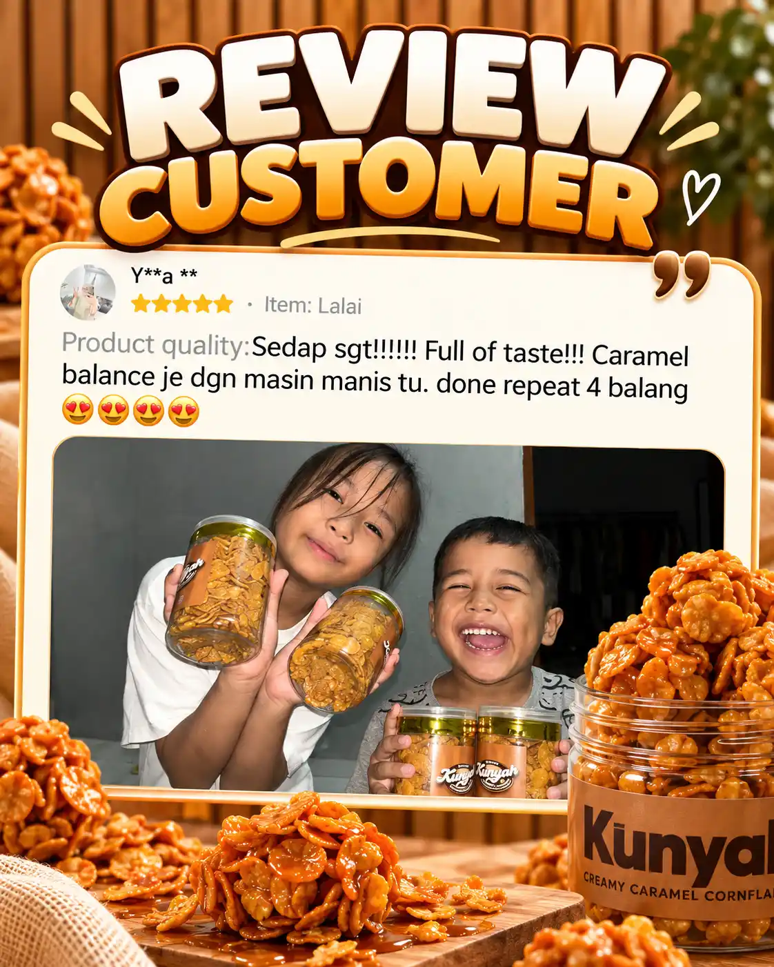Review pelanggan Kunyah 1