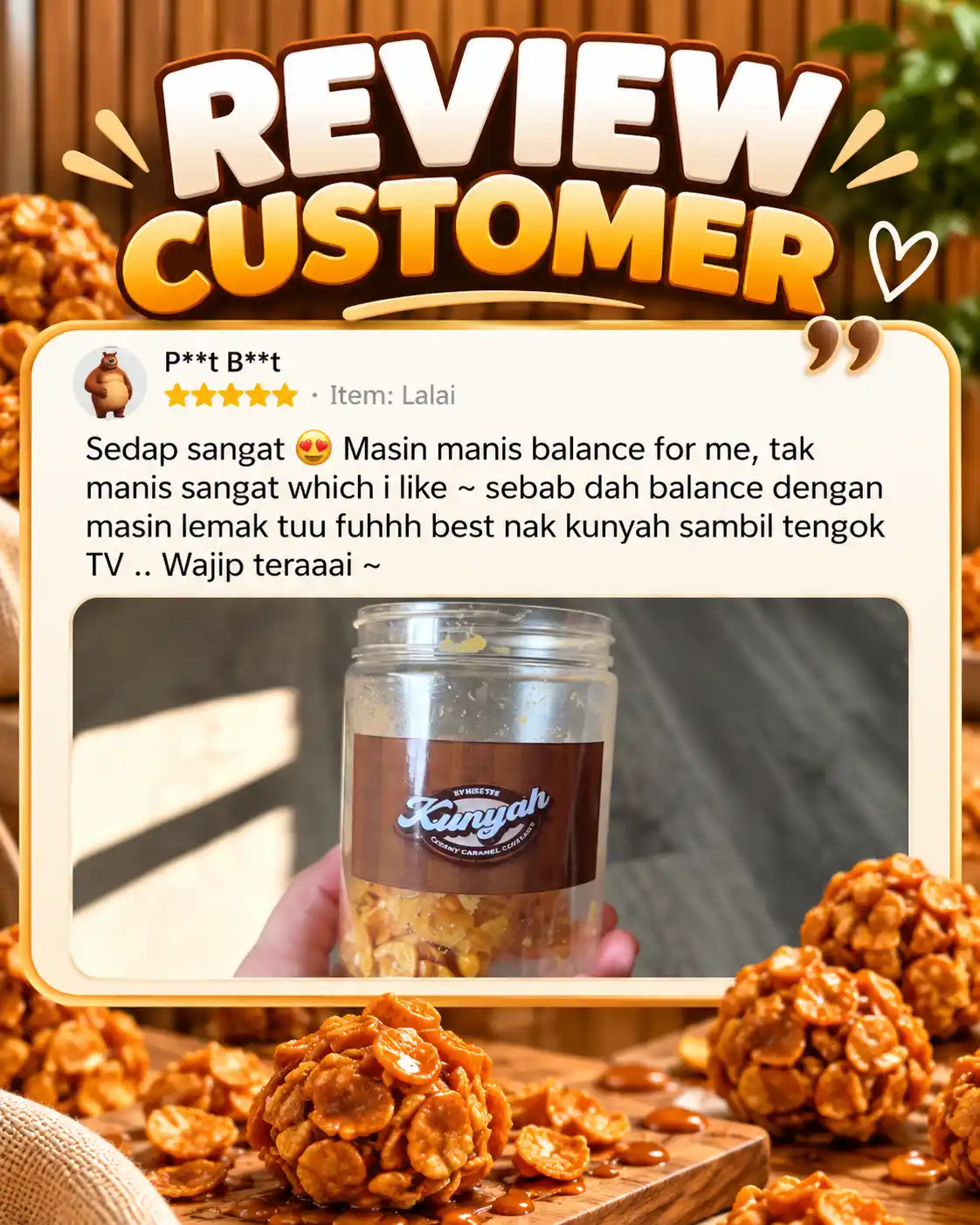 Review pelanggan Kunyah 5