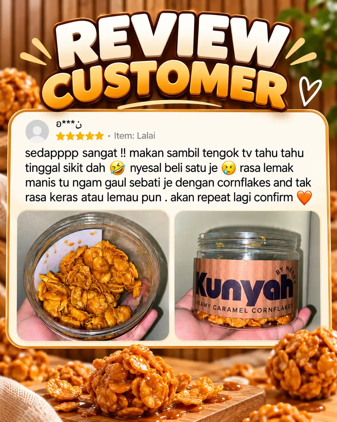 Review pelanggan Kunyah 6